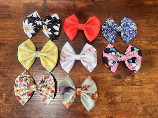 Bow Hair Clips