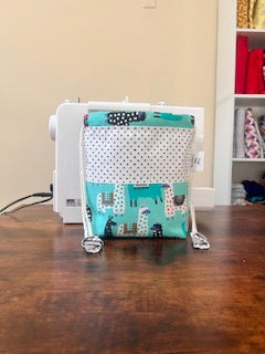Small Two - Tone Drawstring Bag