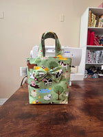 Kids Tote Bags With Attached Bow