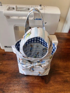 Kids Tote Bags With Attached Bow